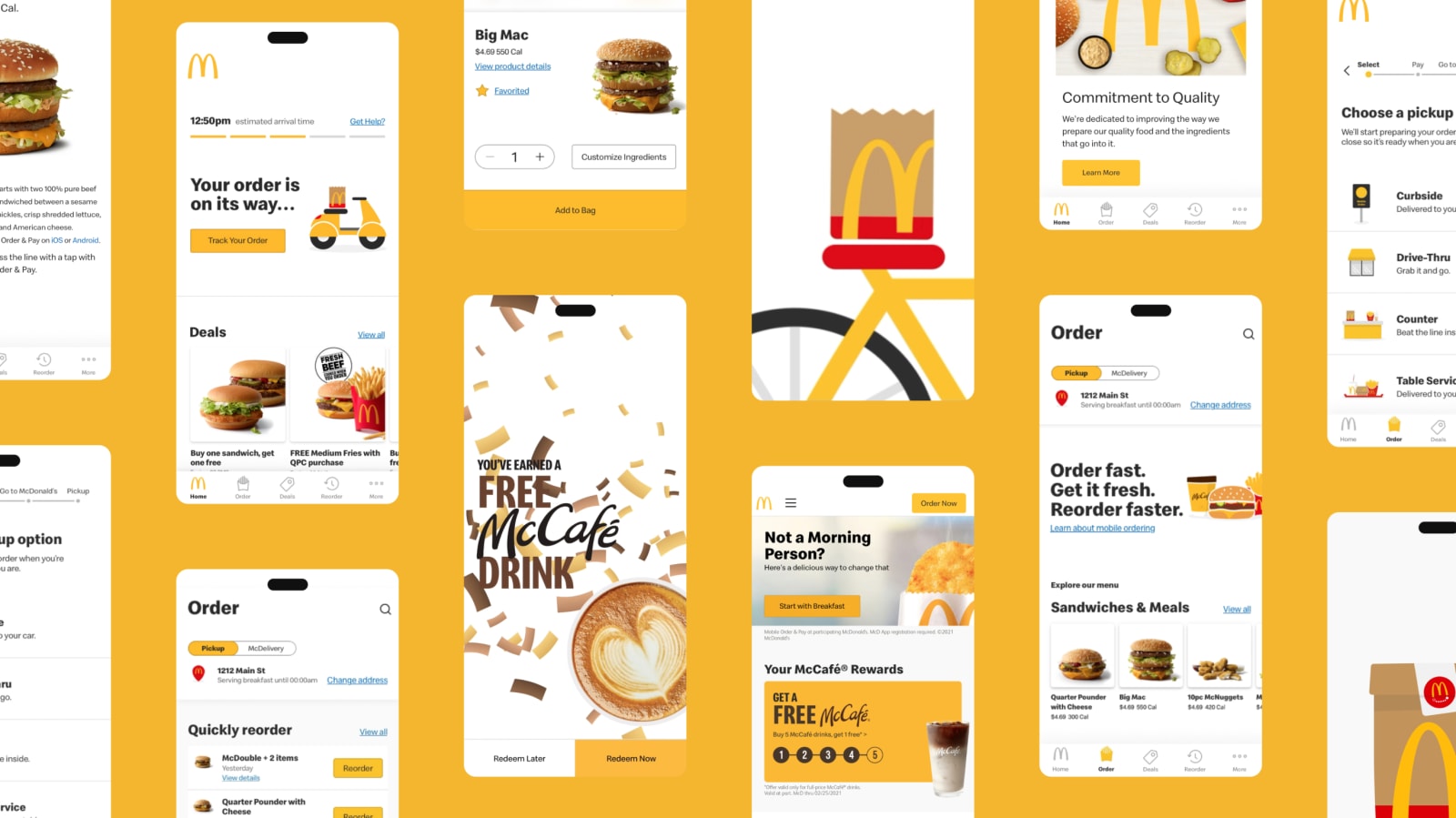 McDonald's mobile app and digital ordering experience